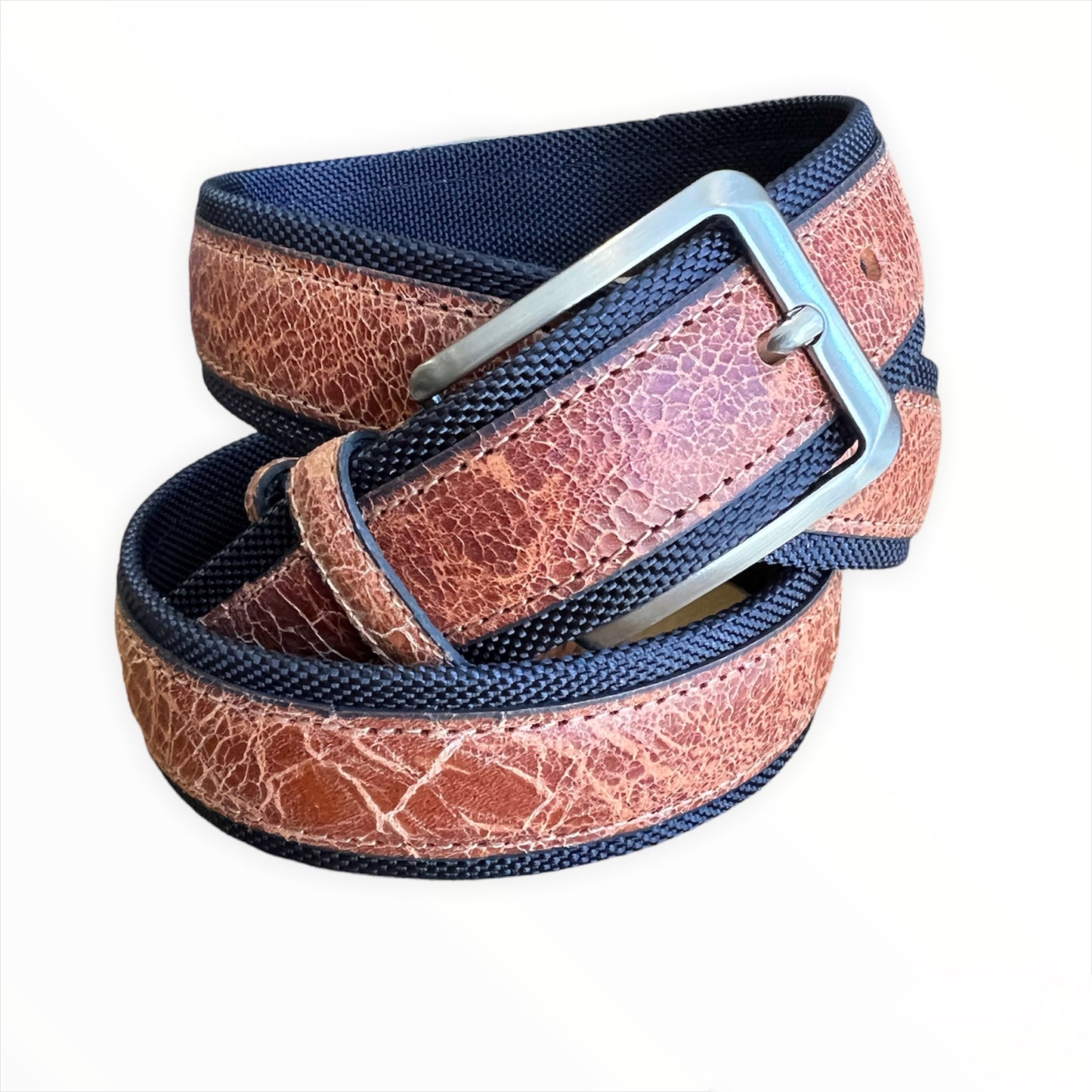 NYLON ET PELLE CARAMELLE